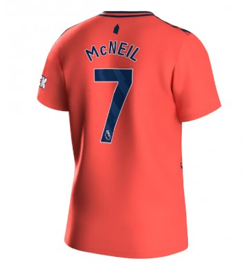 Lacne Muži Futbalové dres Everton Dwight McNeil #7 2023-24 Krátky Rukáv - Preč